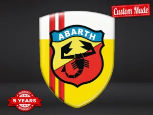 Fiat Abarth Stoßfängeraufkleber Druck Pro Max Resilient Modern